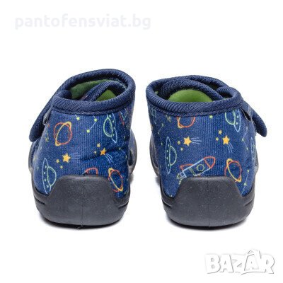 Детски топли пантофи синьо 22/33, снимка 2 - Детски пантофи - 38791589
