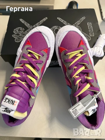 Nike кожени кецове, снимка 9 - Кецове - 50587659