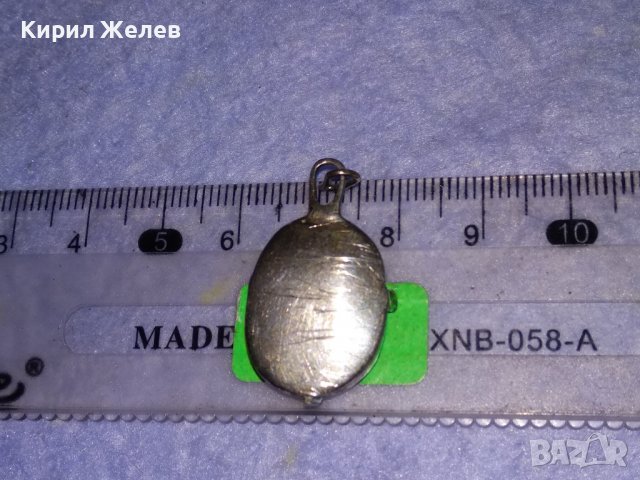 СТАРА СРЕБЪРНА ВИСУЛКА от МЕДАЛЬОН СРЕБРО 925 с ГНЕЗДО за ВГРАЖДАНЕ на СКЪПОЦЕНЕН КАМЪК 34462, снимка 11 - Антикварни и старинни предмети - 39318955