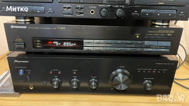 Продавам усилвател и радио тунер Pioneer A10 и Pioneer F443