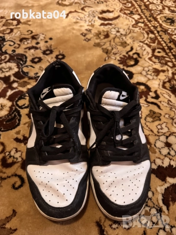 Nike Dunk Low Black/White – №44 – DD1391-100-Оригинални, снимка 3 - Маратонки - 56269457