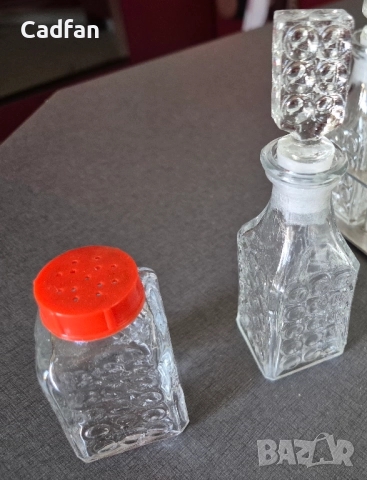 Стъклени чаши и сет оливерник оловен кристал, снимка 9 - Чаши - 51524482