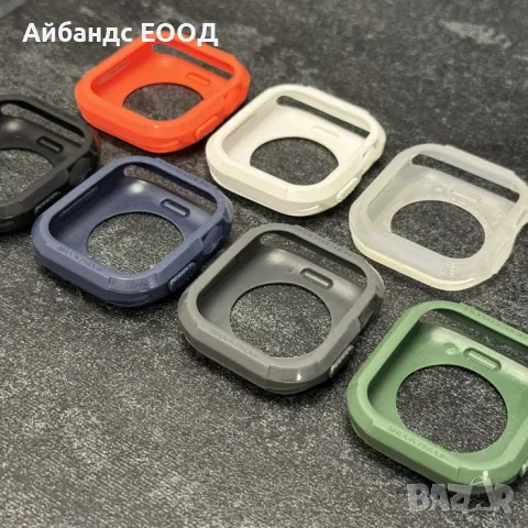 Удароустойчиво калъфче за AppleWatch ULTRA/SE/9/8/7/6/5/4, снимка 7 - Други - 49453547