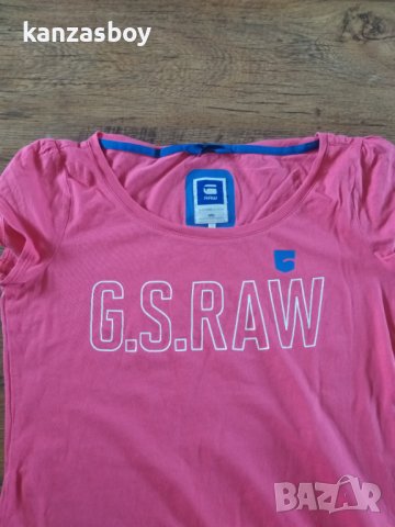 G-star - страхотна дамска тениска, снимка 2 - Тениски - 41656527