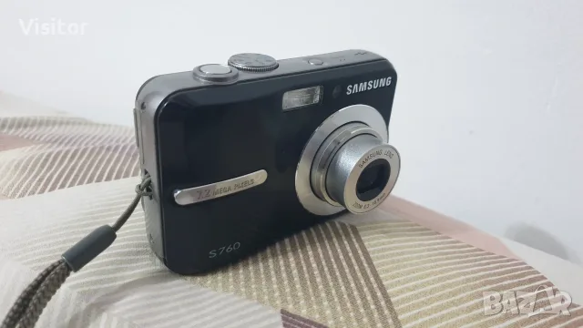 фотоапарат Samsung S760 , снимка 3 - Фотоапарати - 55828683
