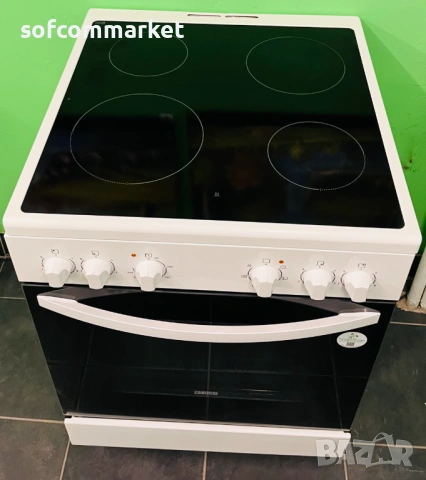 Готварска печка Zanussi, с гаранция , снимка 4 - Печки, фурни - 53186212