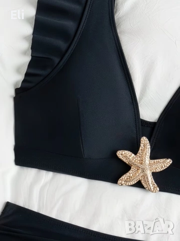 дамски бански комплект с морска звезда, снимка 6 - Бански костюми - 53607340