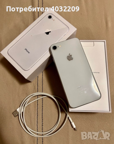 Продавам Iphone 8 , 64 GB , в отлично състояние., снимка 3 - Apple iPhone - 44792401