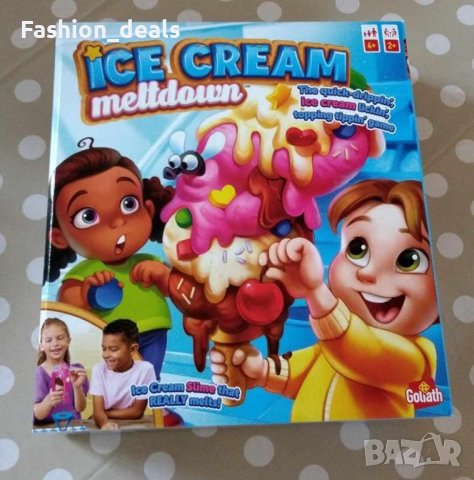 Нова Goliath Games настолна Игра за деца машина Сладолед Забавление Подарък, снимка 6 - Други - 42337178