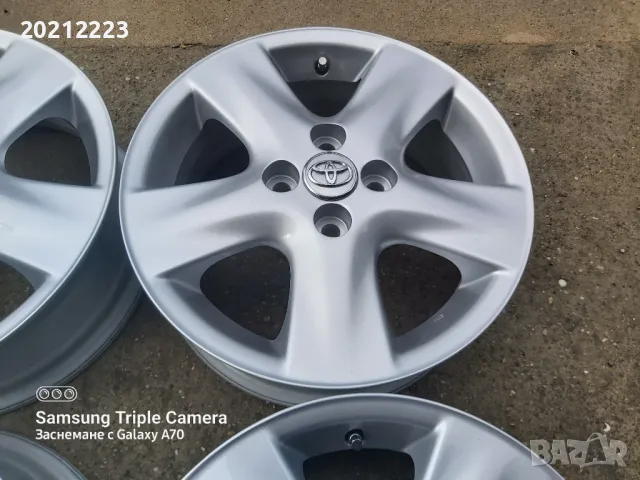 4 броя алуминиеви джанти за Toyota Yaris 15, снимка 9 - Гуми и джанти - 49857724