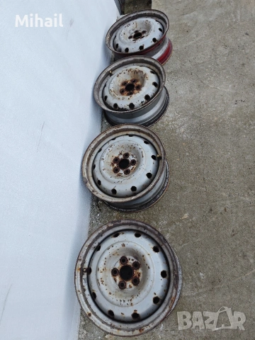 Джанти Субару, Subaru, железни, снимка 2 - Гуми и джанти - 53626599