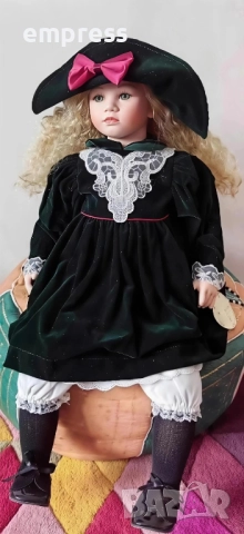 Порцеланова кукла Alberon Gabriella , снимка 2 - Колекции - 52892197