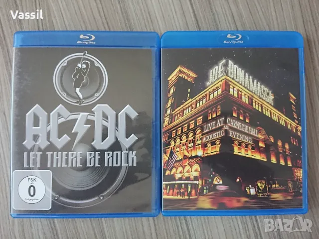 VHS James Brown Metallica DJ Bobo DVD RUSH Bon Jovi Dream Theater Blu Ray LIVE концерти филми, снимка 3 - DVD дискове - 30422496