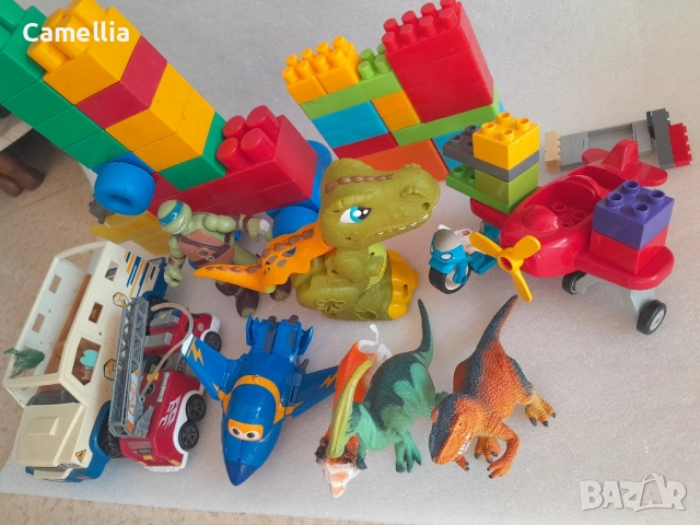 Играчки - конструктор, динозаври, колички, снимка 2 - Конструктори - 52855859