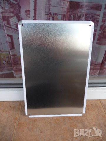 Шот меню метална табела шотове алкохол наздраве концентрат бар, снимка 3 - Рекламни табели - 8367918