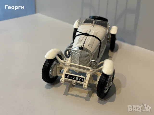 Mercedes Benz SSKL 1:18 , снимка 4 - Колекции - 56233729