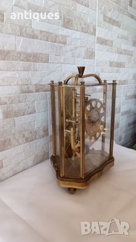 Стар настолен часовник - Bulle - Made in France - Антика - 1960"г., снимка 6 - Антикварни и старинни предмети - 41715949