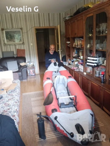 Едноместен надуваем каяк intex Explorer K2