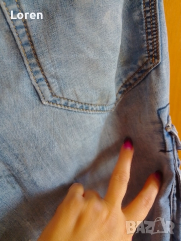 Подарявам!Мъжки къси дънки само за работа, снимка 4 - Дънки - 52030403