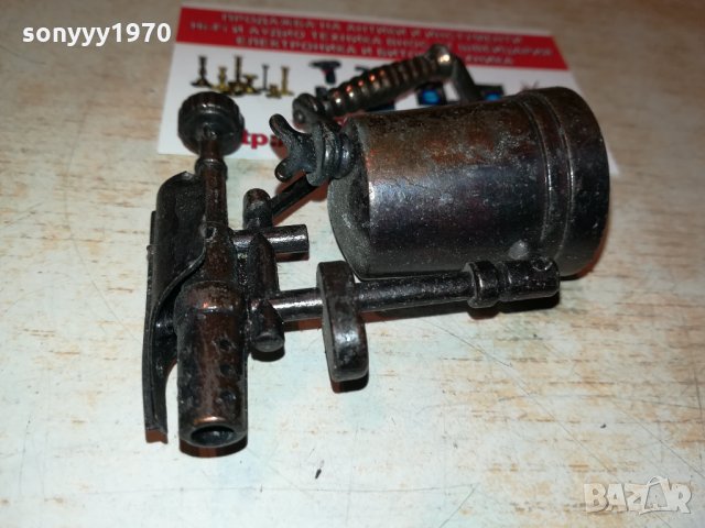 бензинова лампа-горелка миниатюра острилка 2302221626, снимка 9 - Антикварни и старинни предмети - 35892517