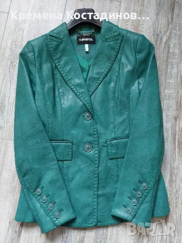 Сако кожа  Kensol 34р-р, снимка 10 - Сака - 48498973