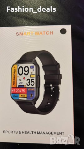 Нов черен Смарт часовник Фитнес гривна Тракер на активност, сън, снимка 8 - Смарт гривни - 39940737