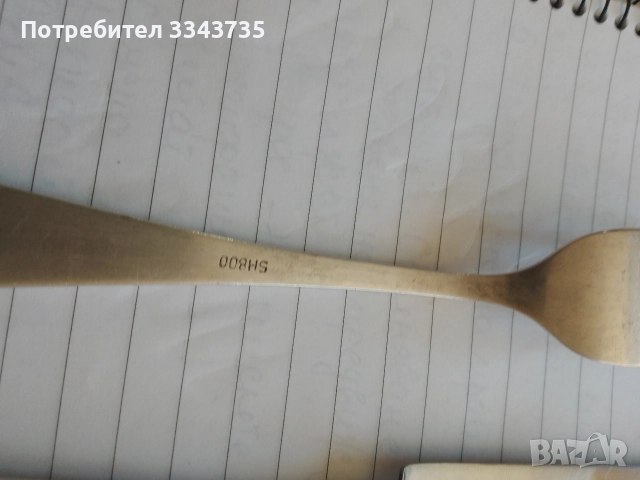 Антични или ретро сребърни прибори за хранене., снимка 3 - Антикварни и старинни предмети - 52656800