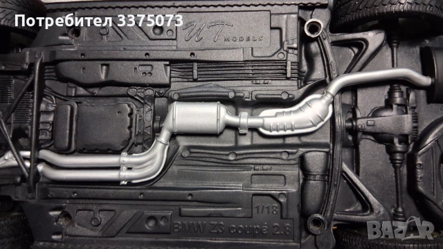 BMW Z3 Coupe 2.8 UT model 1:18, снимка 11 - Колекции - 53158769