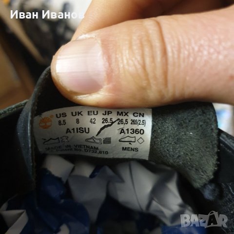 водоустойчиви боти Timberland Naples Trail Chukka  номер 42 , снимка 6 - Мъжки боти - 38561332