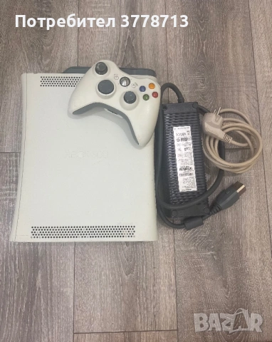 Комплект Xbox 360 + Джойстик и захранване
