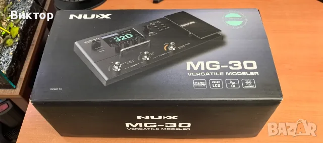 Процесор NUX MG-30, снимка 2 - Китари - 56057126