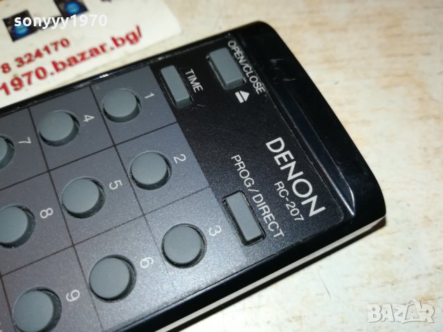 denon rc-207 cd remote control-внос swiss 1411211601, снимка 4 - Други - 34801483