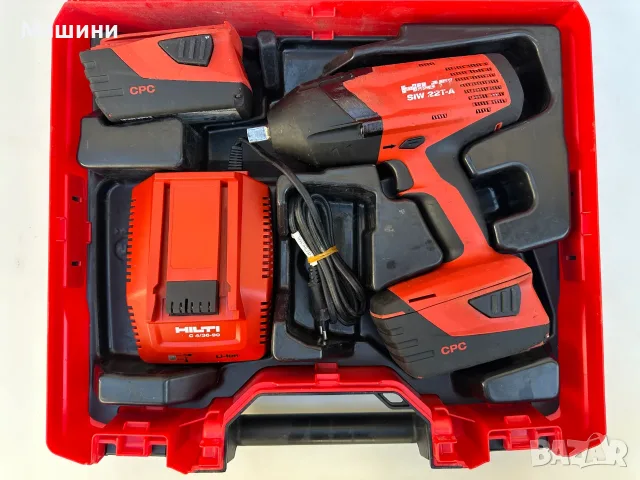 Hilti SiW 22T-A - Акумулаторен гайковерт 2x22V 5.2Ah, снимка 2 - Други инструменти - 55906165