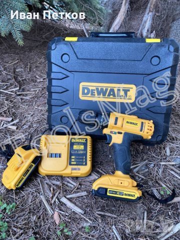 Ударен Винтоверт Dewalt 24v с инструменти+2 години гаранция, снимка 2 - Винтоверти - 40440021