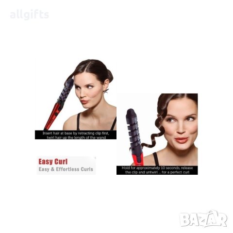 2007А Бързи къдрици с машата за стайлинг у дома NOVA, снимка 2 - Продукти за коса - 35793455