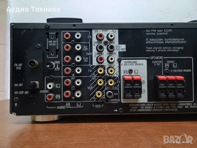 Ресивър (усилвател) Technics SA-AX 530. Страхотен качествен звук! Изпращам видео., снимка 9 - Ресийвъри, усилватели, смесителни пултове - 53516652