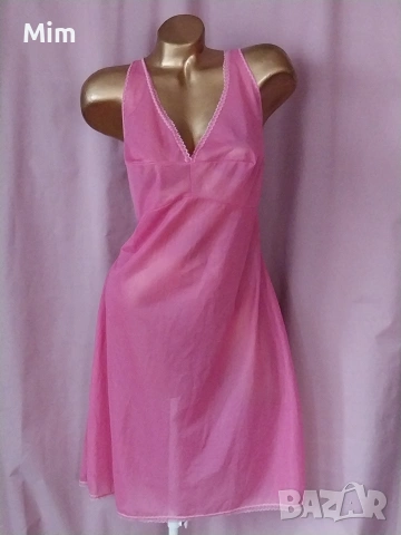 L/XL Ретро розов комбинезон / нощница/