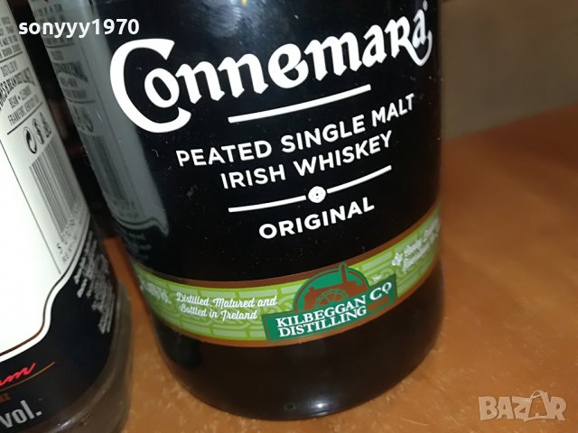 JACK DANIELS JIM BEAM CONNEMARA 3 ПРАЗНИ ШИШЕТА 0103231619, снимка 7 - Колекции - 39851442