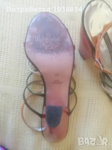 Дамски сандал Walter Steiger, снимка 3 - Дамски обувки на ток - 47387134
