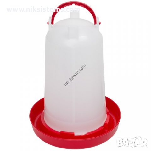 Поилки за Птици Вакуумни с Дръжка 3 литра ECO - Арт. №: 11546