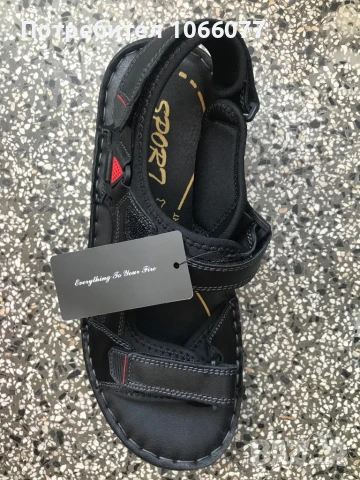 Мъжки сандали от естествена кожа, снимка 3 - Мъжки сандали - 50687314