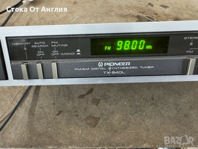 Дигитален стерео тунер - Pioneer TX-940L, снимка 9 - Други - 53643106