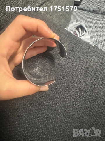 Нова сребърна гривна, снимка 7 - Гривни - 52142415