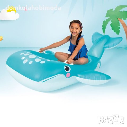 Надуваем кит Intex/168x140 cm, до 40 кг