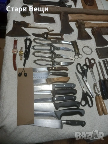 Ножове брадви сатъри ножици инструменти , снимка 17 - Ножове - 53488845