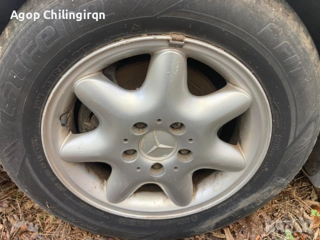 джанти с гуми за мерцедес 5х112, снимка 4 - Гуми и джанти - 53075931