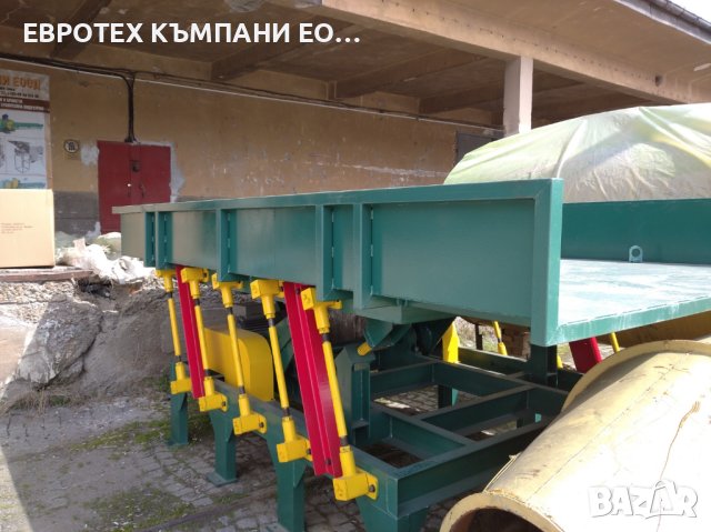 Вибромаса за равномерно подаване на трупи