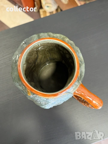 Винтидж италианска халба „Характер“ – S. Orvis. №7908, снимка 6 - Антикварни и старинни предмети - 53664122