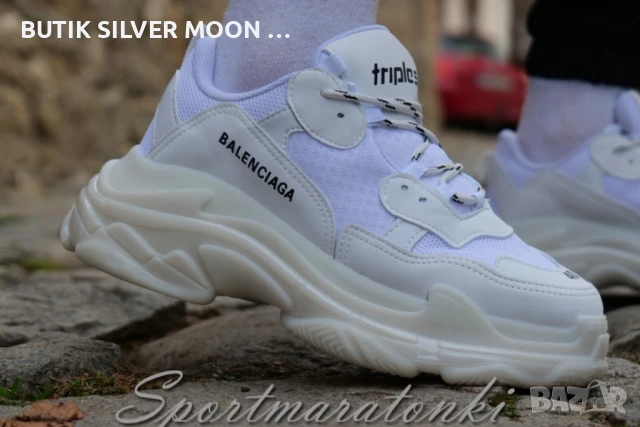 Дамски Маратонки 💫 Balenciaga , снимка 4 - Маратонки - 51301797