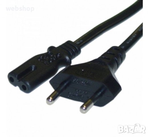 Захранващ кабел за телевизор, уредба, захранване, прав, 220VAC, 2,5A, 5m, снимка 1 - Друга електроника - 42242548